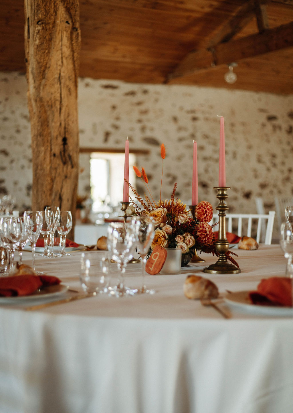 decoration de salle mariage boheme vendee