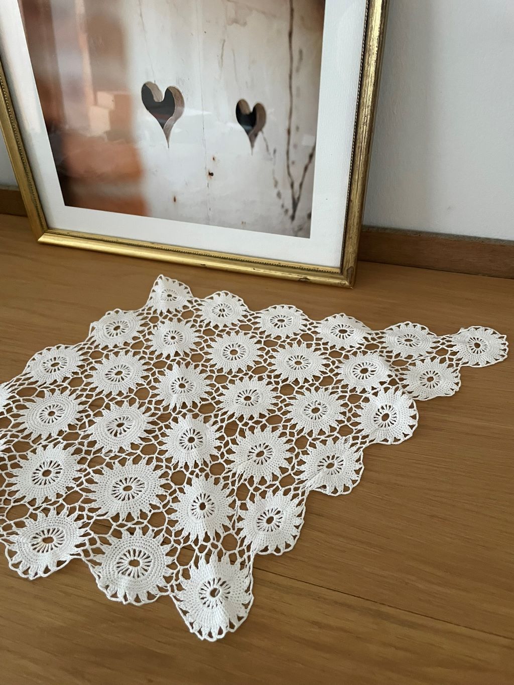 Napperons location vintage Rosa event design Nantes