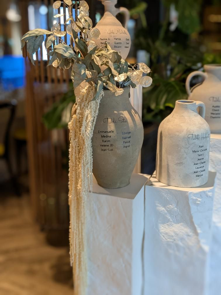 Colonnes impression 3D location décor mariage nantes