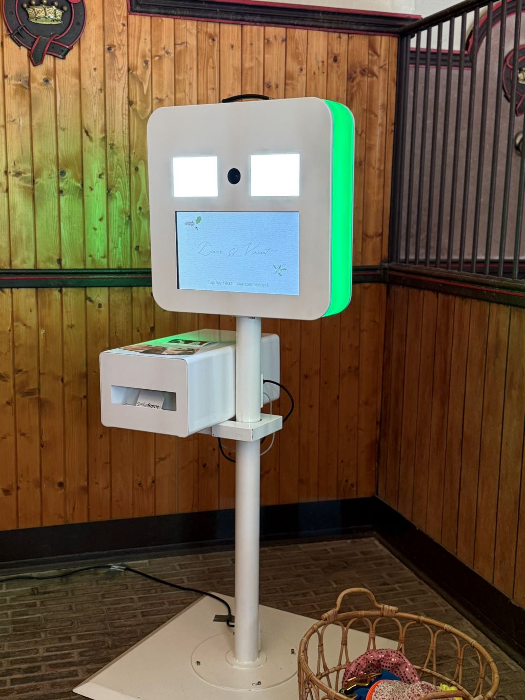 Borne photo selfie location événement Nantes