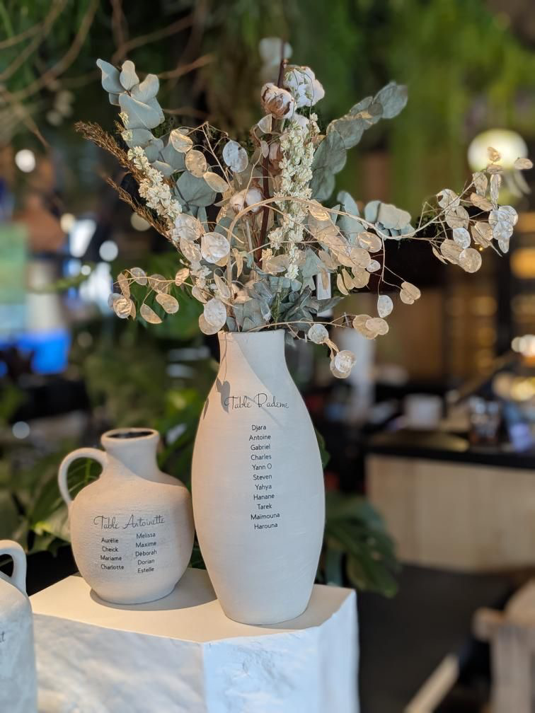 Colonnes impression 3D location décor mariage nantes