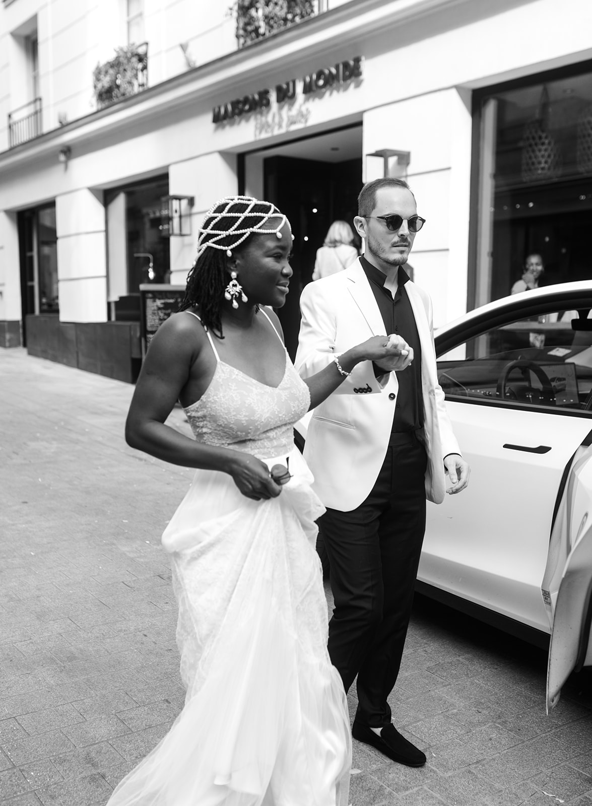 Djara et Antoine wedding design Nantes Rosa event design