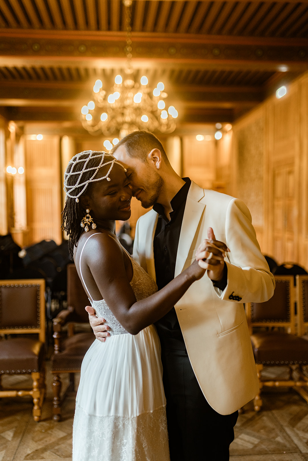 Djara et Antoine wedding design Nantes Rosa event design