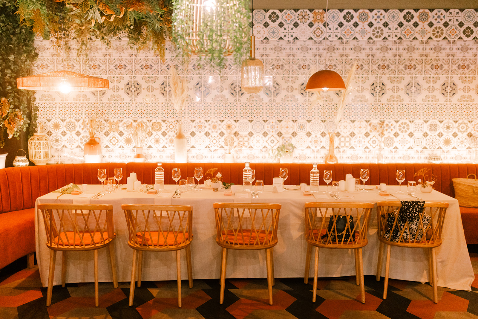 Djara et Antoine wedding design Nantes Rosa event design