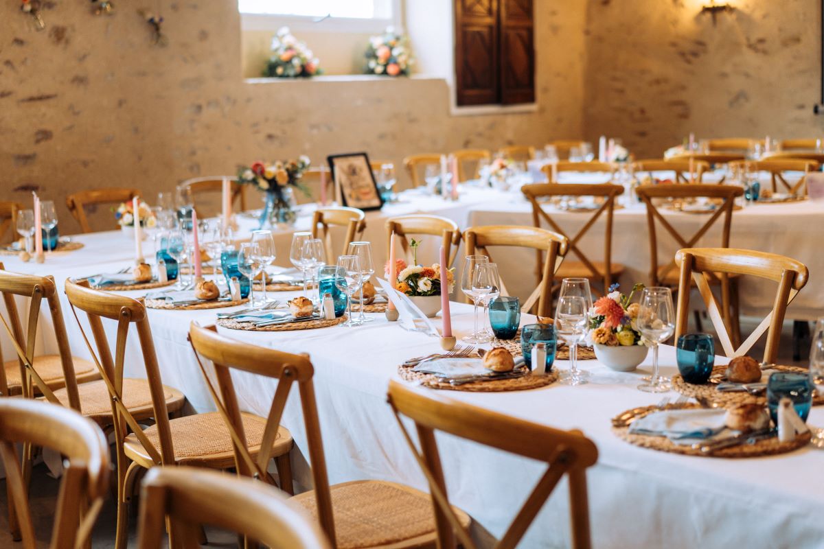 Mariage au bord de l'eau élégant détails Nantes designer