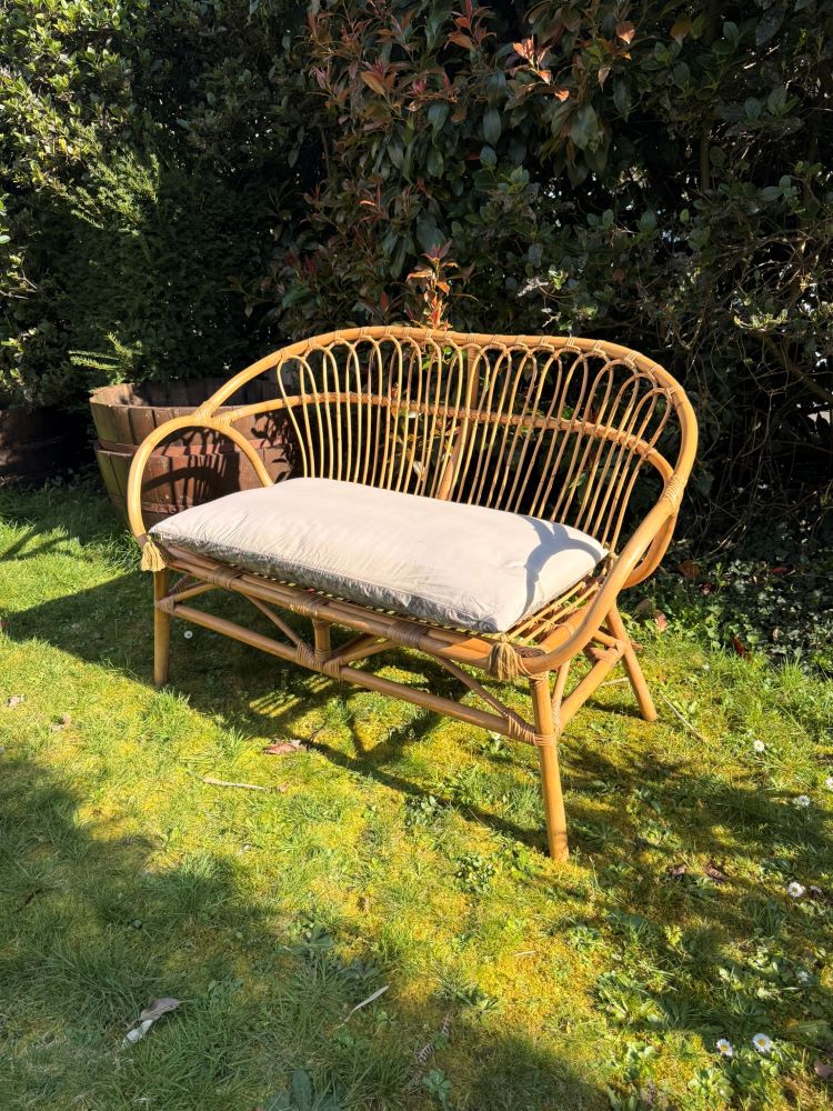 Location banquette rotin cérémonie mariage nantes loire atlantique