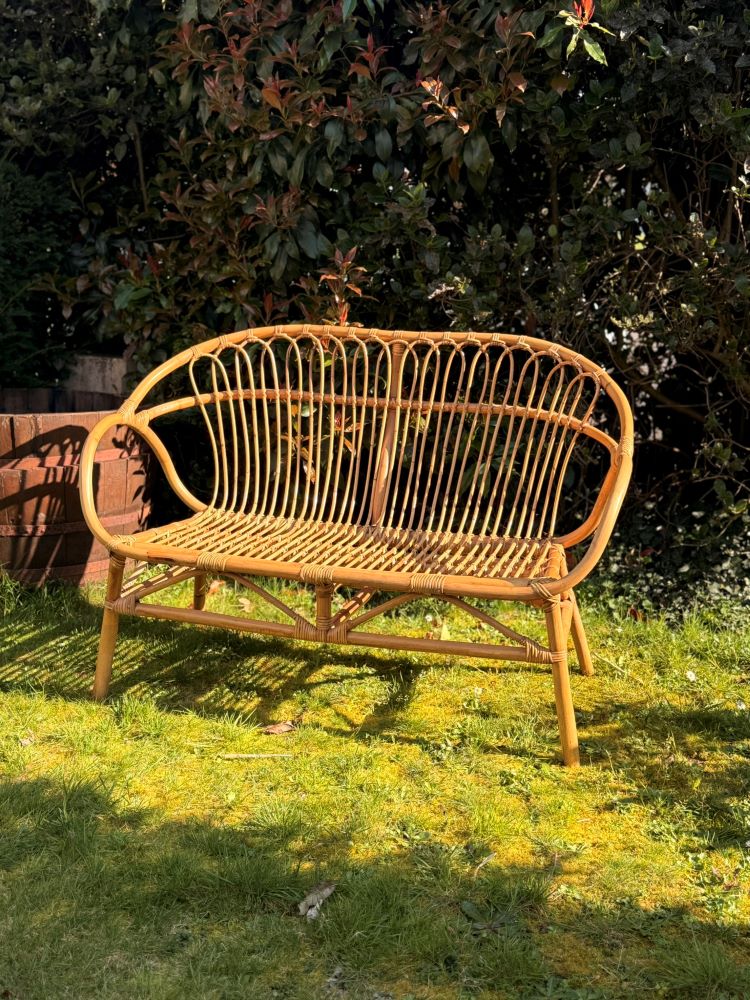 Location banquette rotin cérémonie mariage nantes loire atlantique