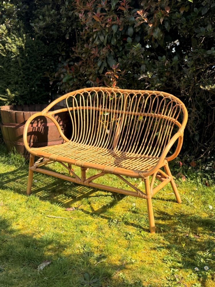 Location banquette rotin cérémonie mariage nantes loire atlantique