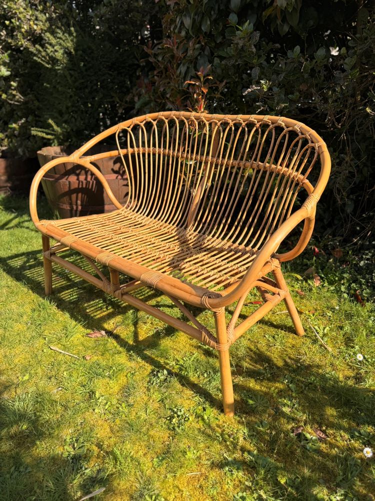 Location banquette rotin cérémonie mariage nantes loire atlantique