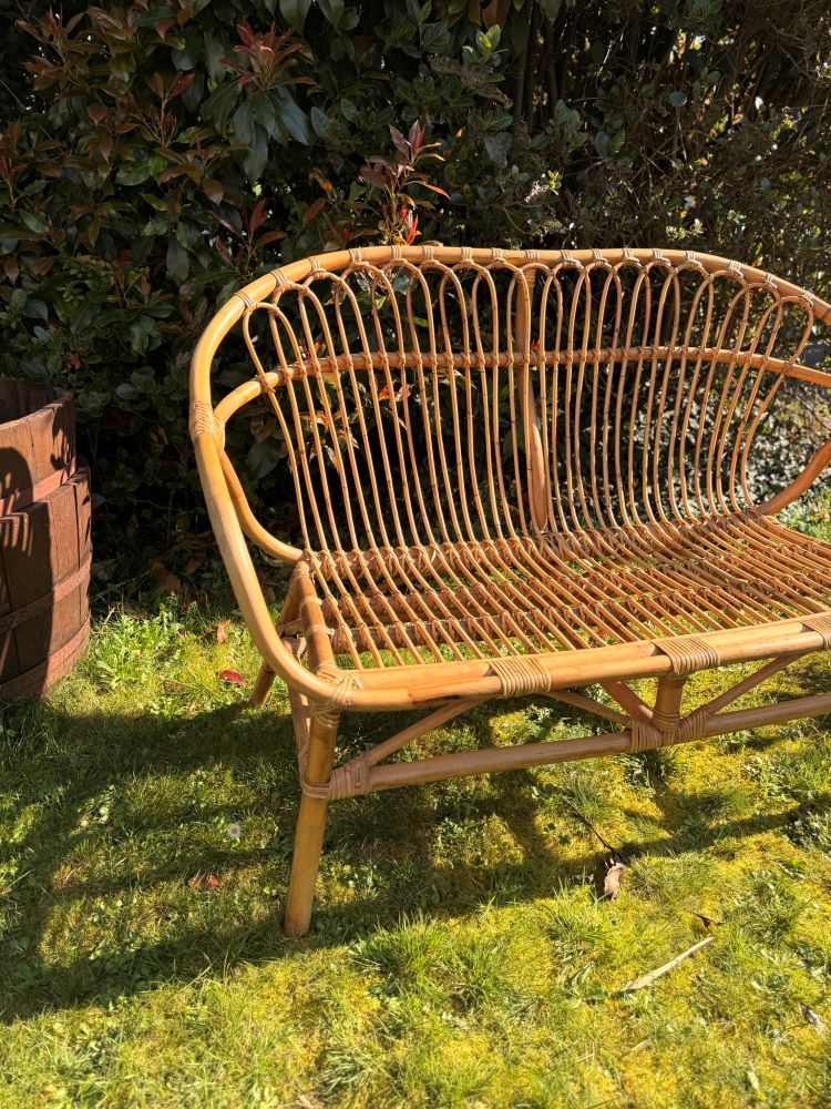 Location banquette rotin cérémonie mariage nantes loire atlantique